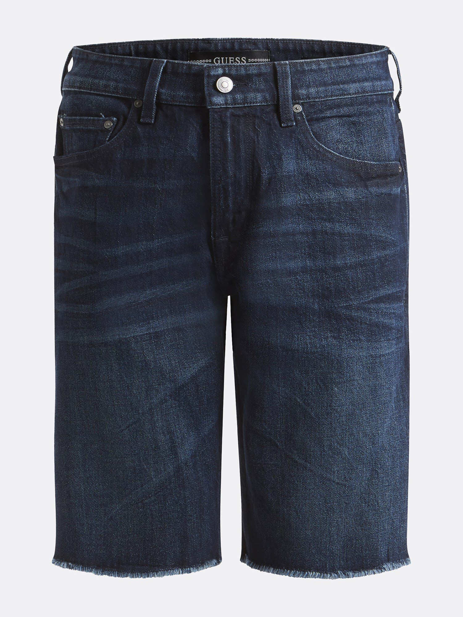 Shop GUESS Online Slim Fit Denim Shorts