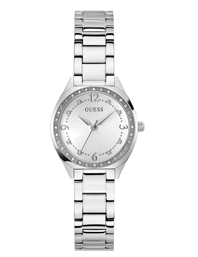 Ladies Silver Tone Analog Watch