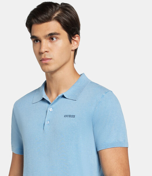 Cree washed polo sweater