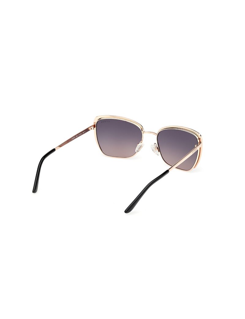 Square full rim sunglasses