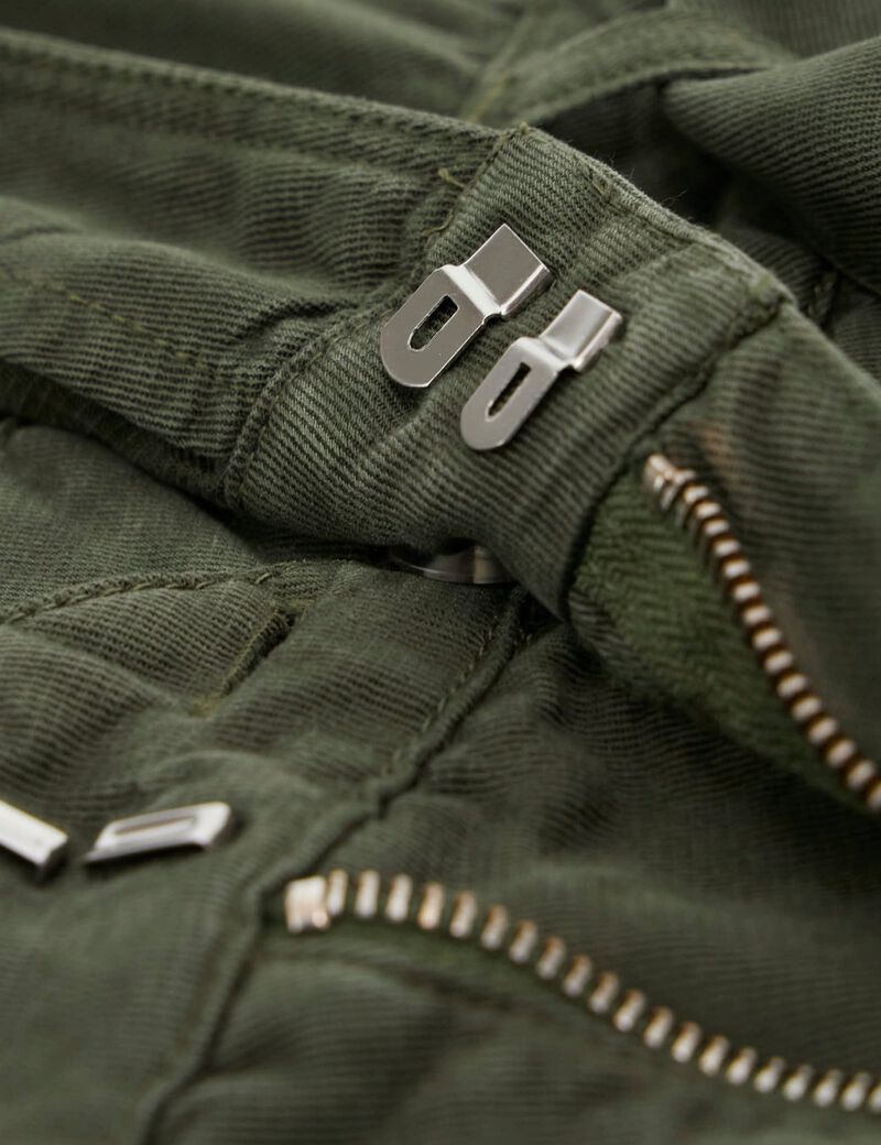 Twill jumpsuit