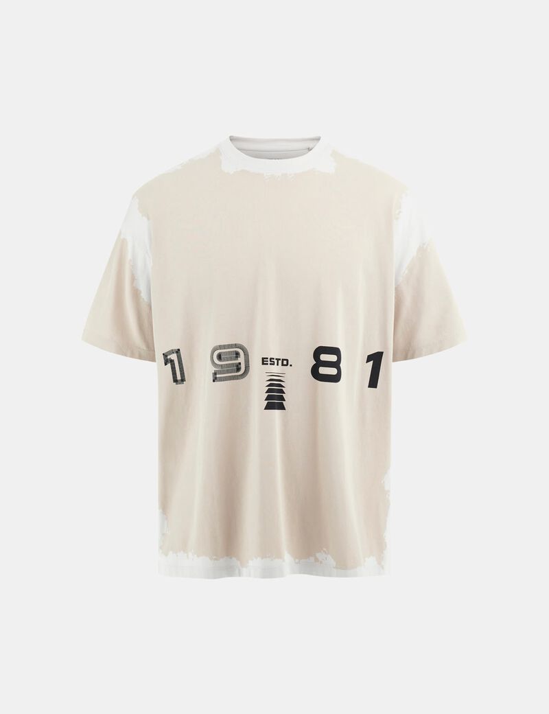 Printed oversize T-shirt