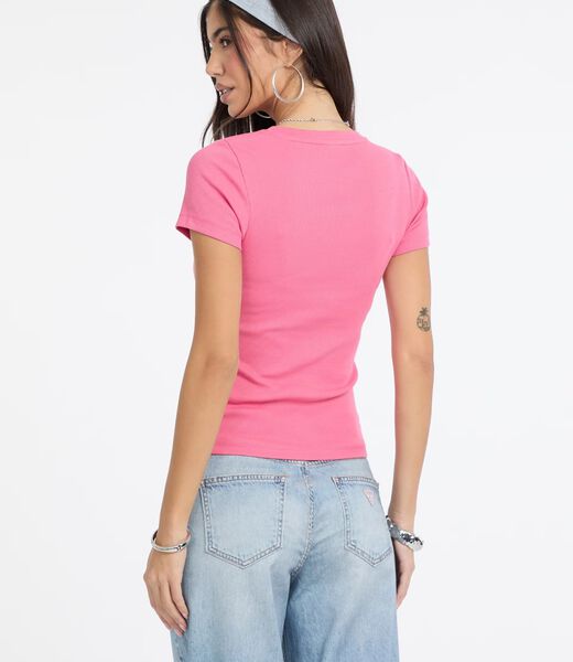 قميص داخلي مطرز ضيق