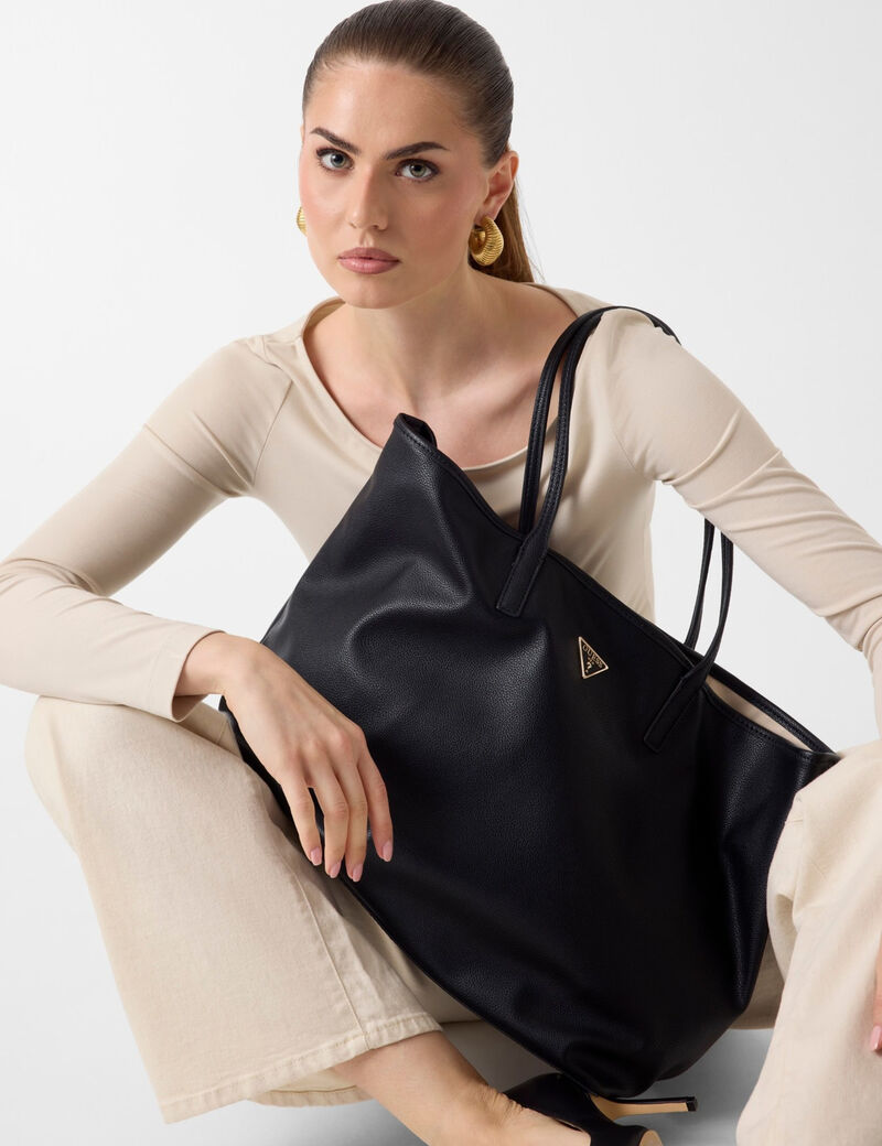 guess eco mietta small tote bag