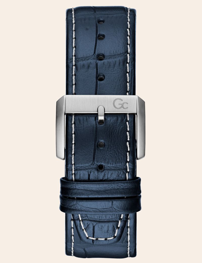 GC leather chronograph watch