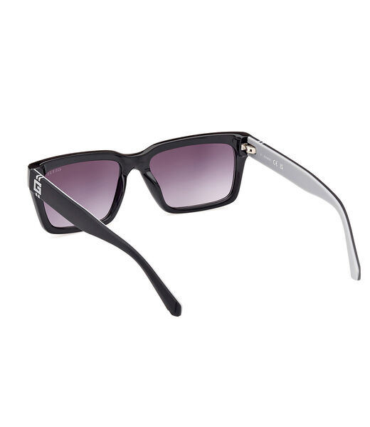 Rectangular Full Rim Sunglasses