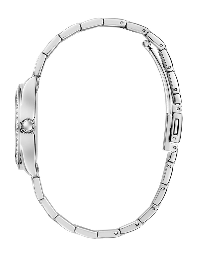 Ladies Silver Tone Analog Watch