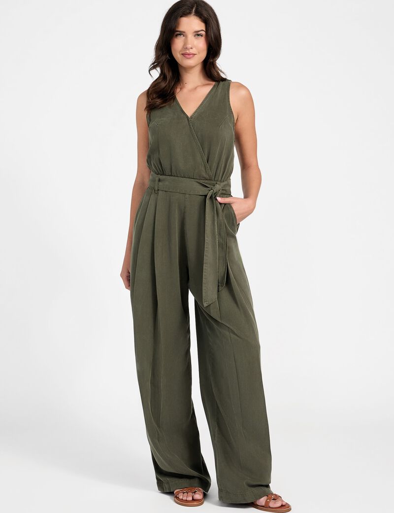 Twill jumpsuit