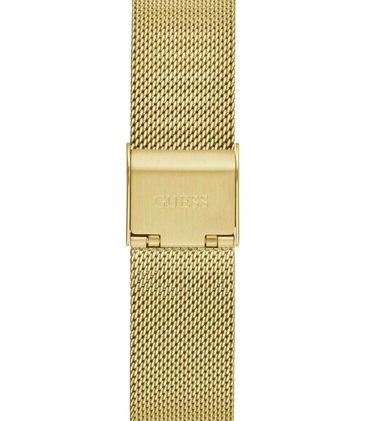 Gold-tone Mesh Analog Watch