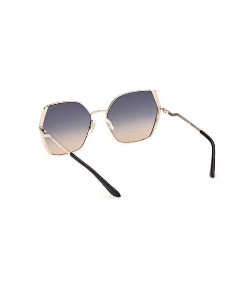 METAL SUN GLASSES F GOLDOTHER GRADIENT BLUE-GOLDEN