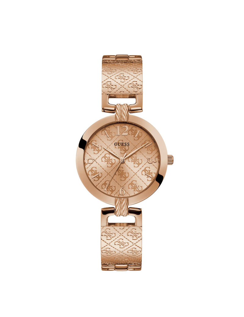 Rose Gold Logo Watch