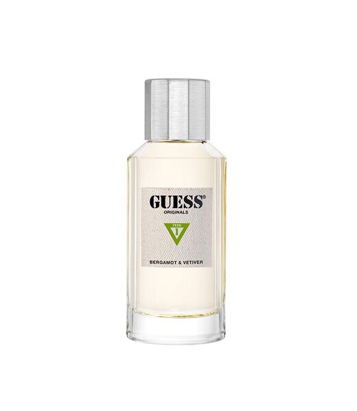 Guess Originals Type 1 Bergamot and Vetivier Eau de Toilette 100ML