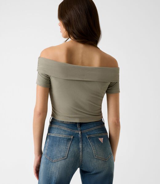 BRIGITTE OFF SHOULDER TOP