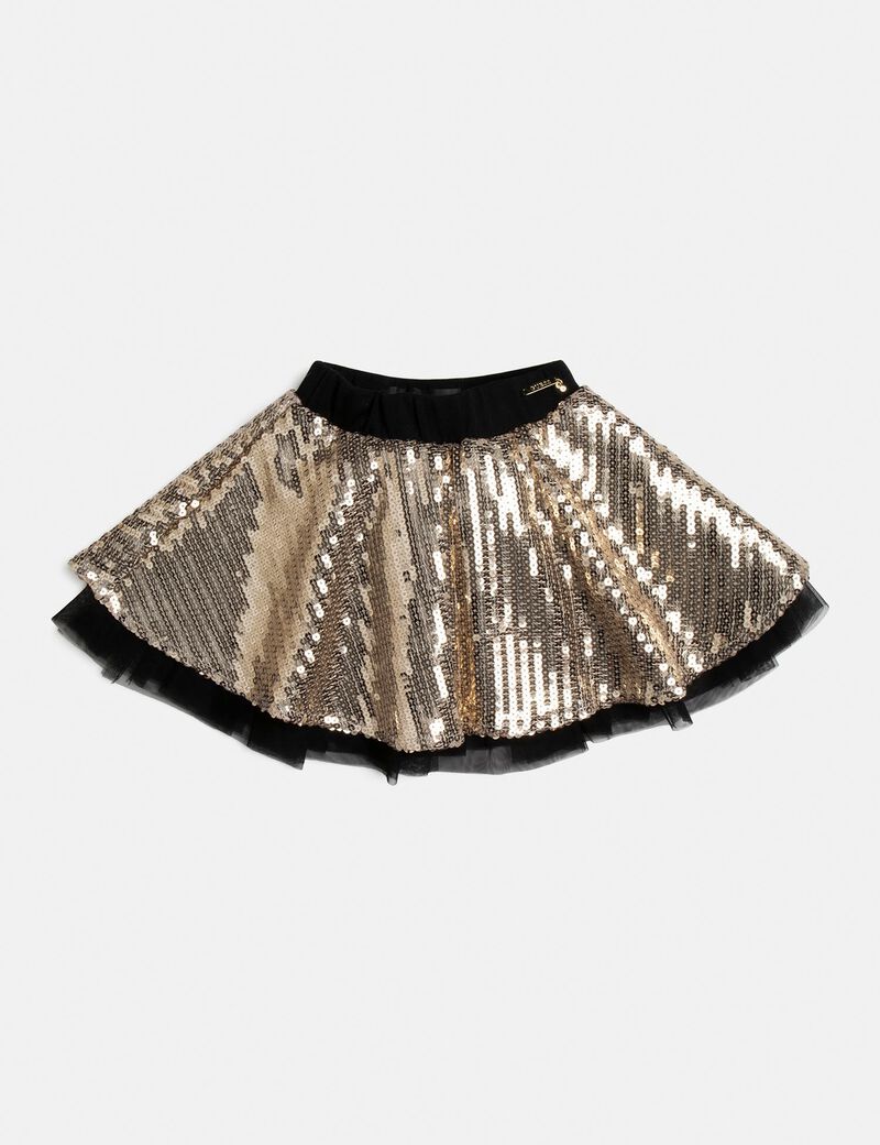 Sequins Mini Skirt