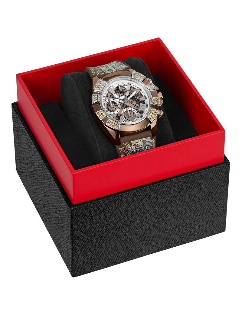 40th Anniversary Special Edition Brown Coffee Multi-function Watch