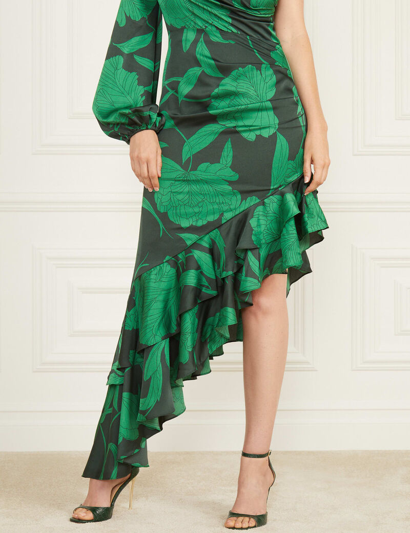 Marciano Ruffle Dress