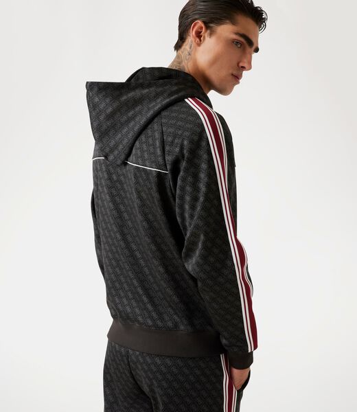 4G logo full-zip sweatshirt