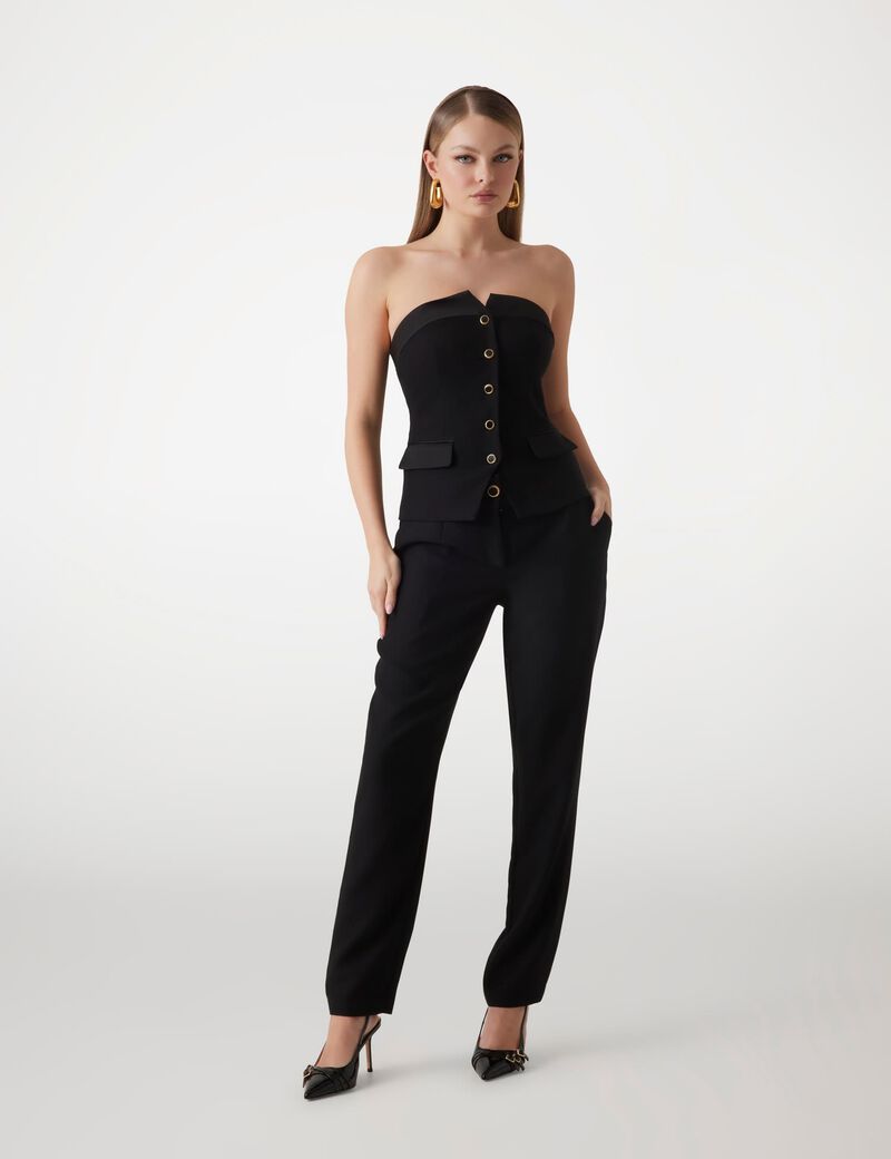 Marciano bustier top.