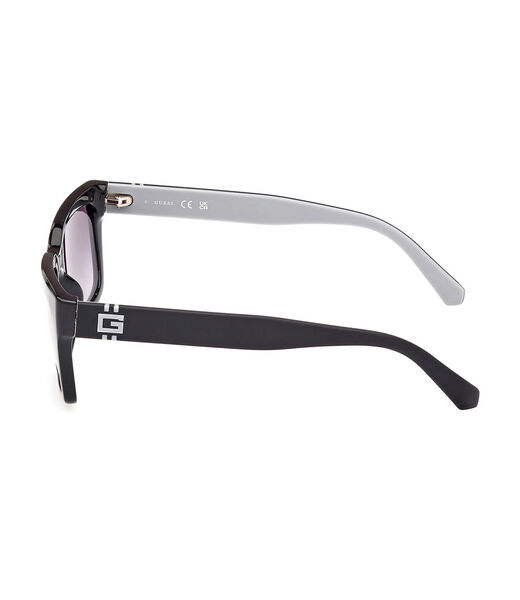 Rectangular Full Rim Sunglasses