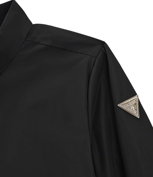 Full zip bomber jacket