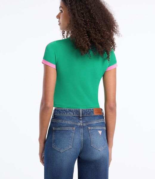 Cropped logo t-shirt