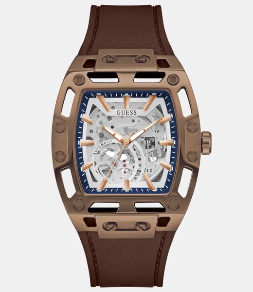 Mens Brown Coffee Automatic Watch