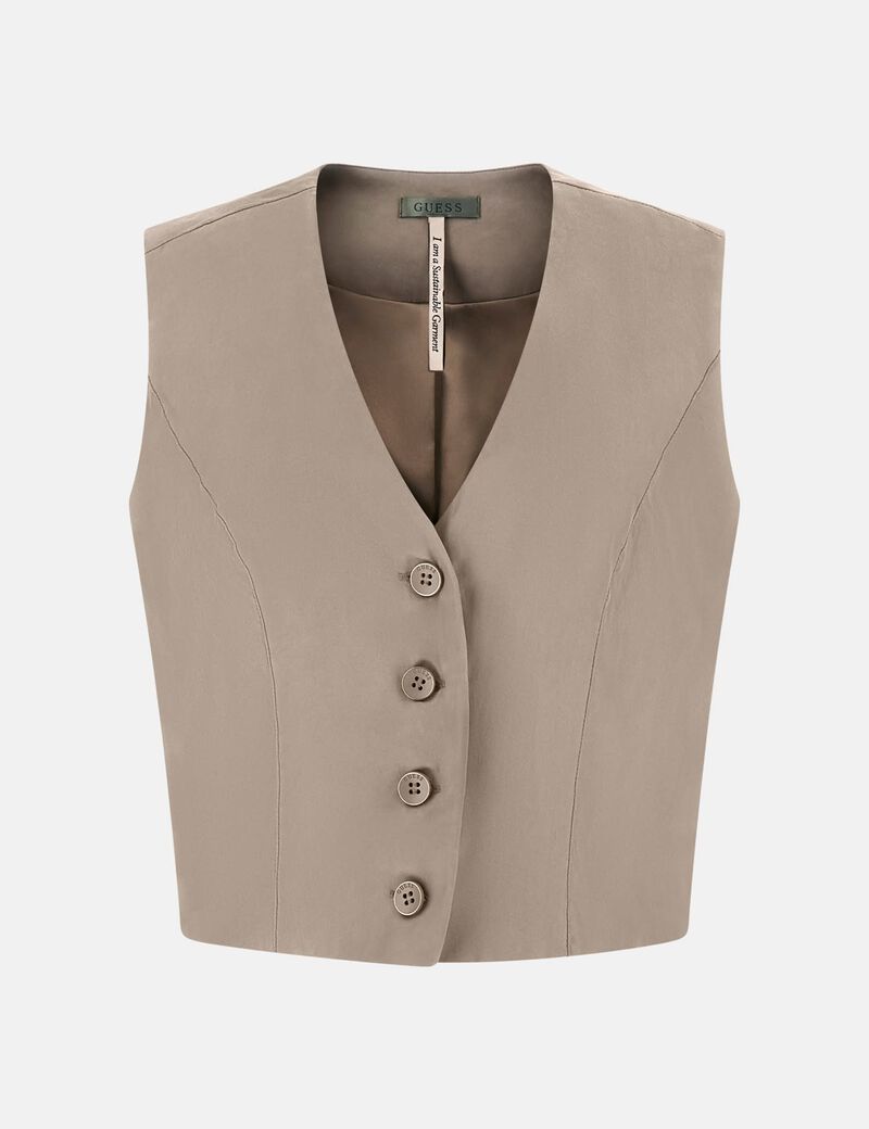 Twill vest