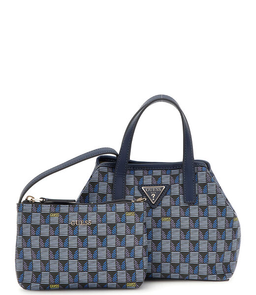 G Wave geometric-print mini handbag