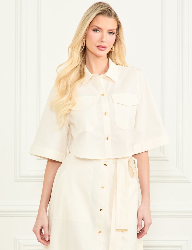 Marciano cropped shirt