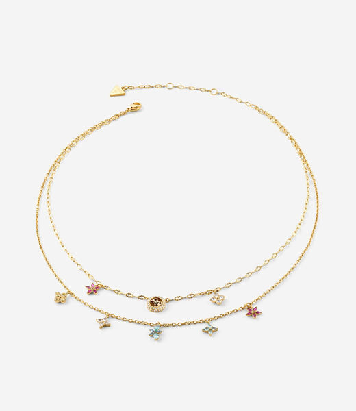 16-18" two rows flowers nk