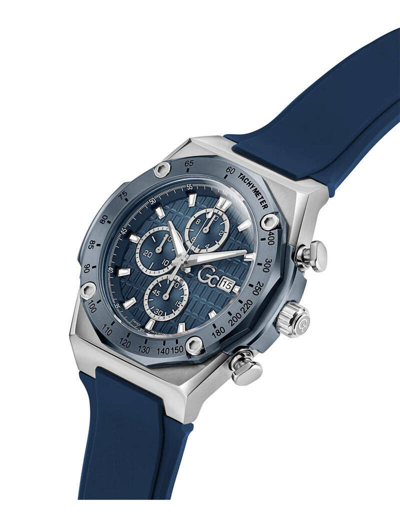 Gc IdolSport chrono silicone watch