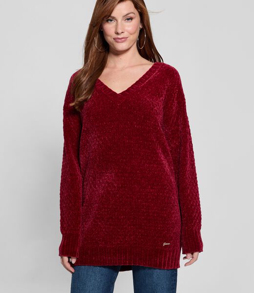 Chenille relaxed fit sweater