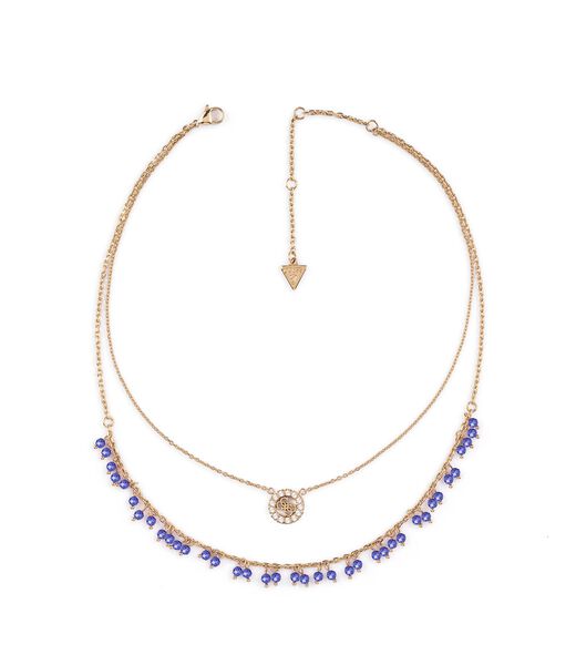 16 18 4G CZ BEAD DOUBLE NK