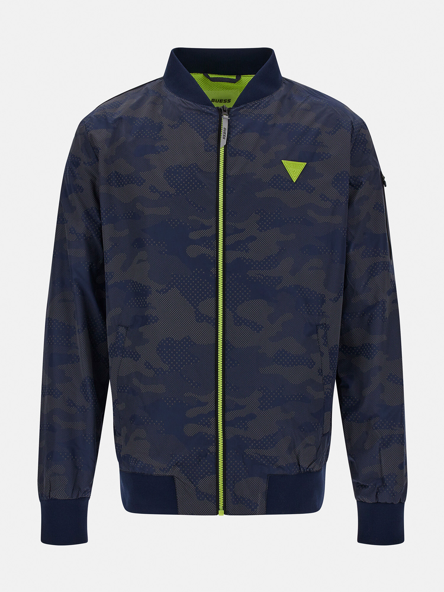 Shop GUESS Online Camouflage Jacket
