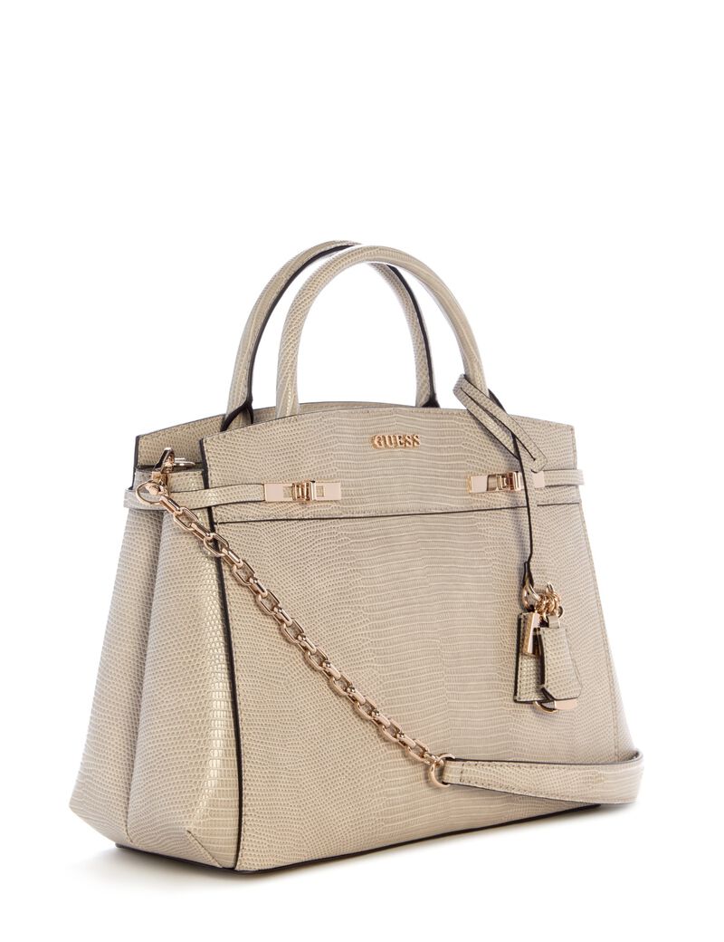 Melinda Animal-Print Handbag