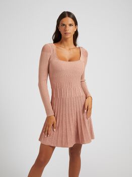 Fit And Flare Sweater Dress