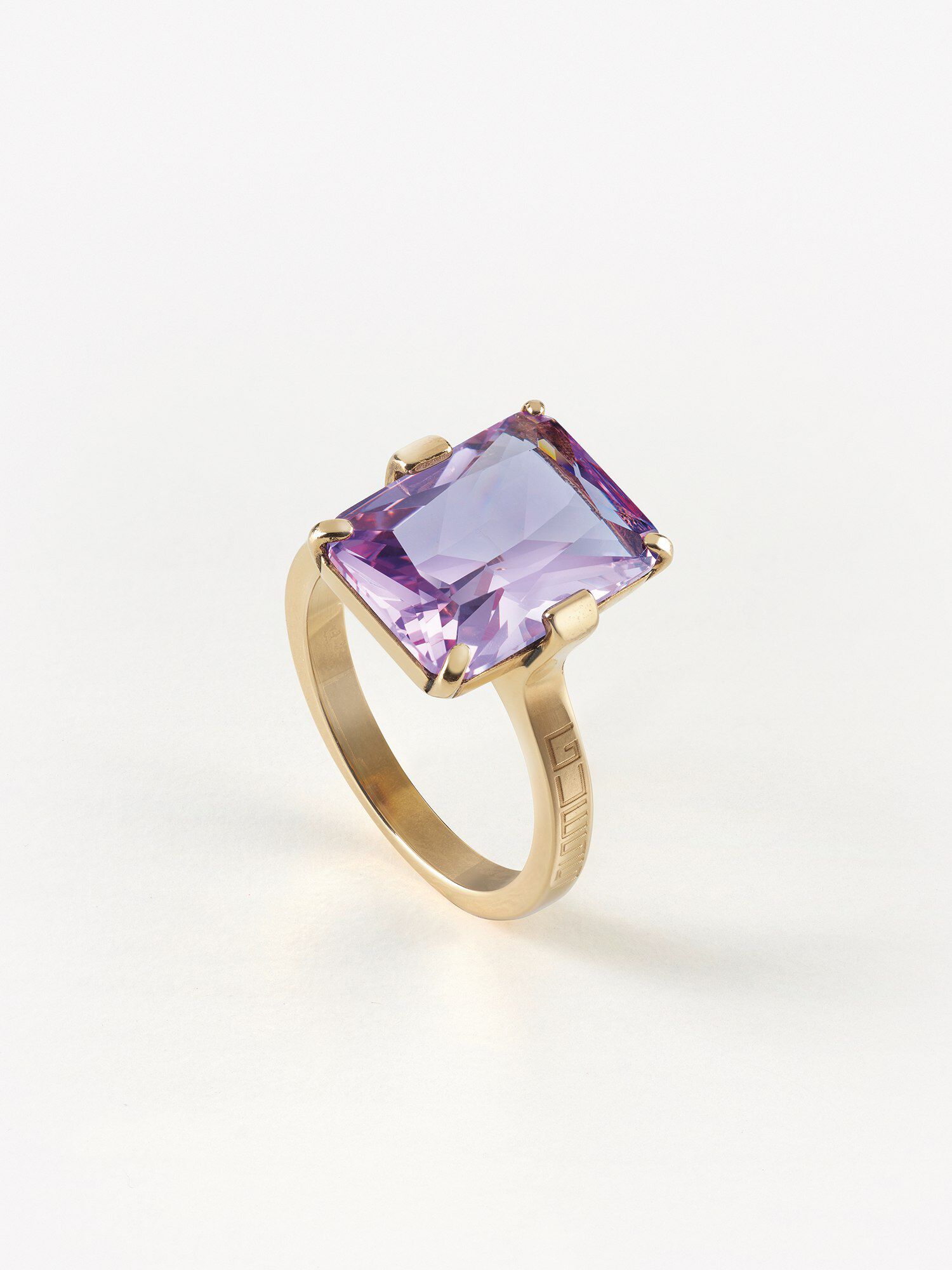 Light store amethyst ring