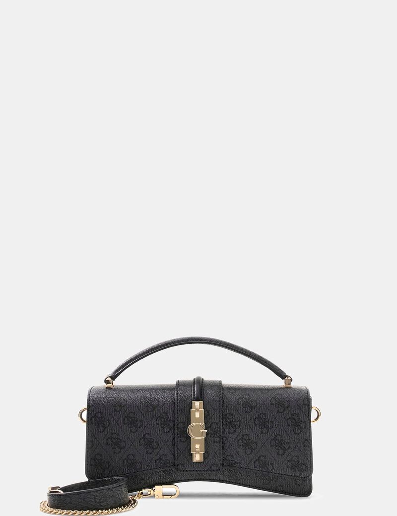 guess yvonne logo mini crossbody bag