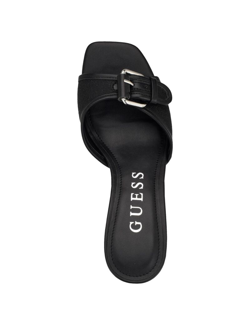 Dista Mid Heel Open Toe with Buckle Sandals 