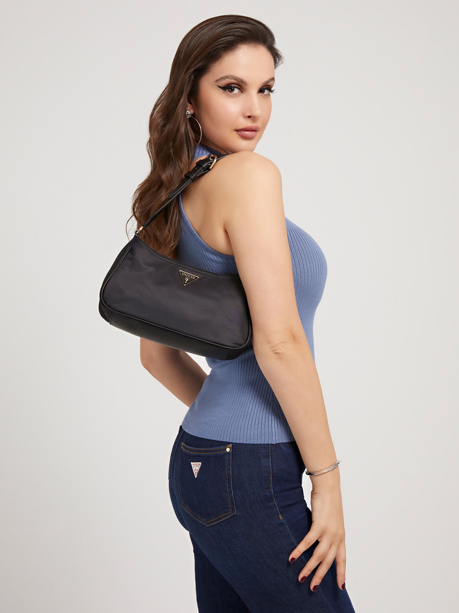 Shop GUESS Online Little Bay Shoulder Bag