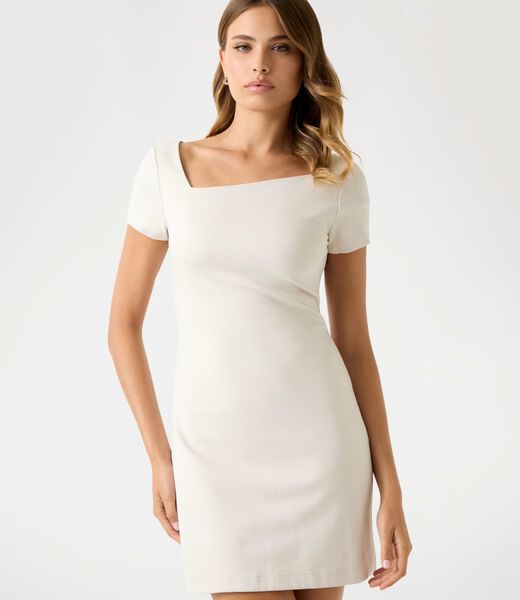 Fit-and-flare mini dress