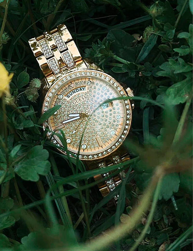 Crystal Analogue Watch