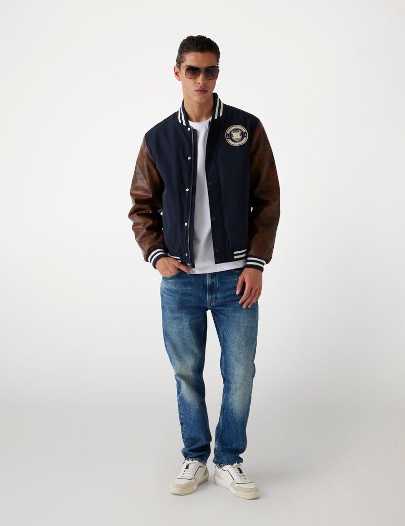 جاكيت من قماش التويل