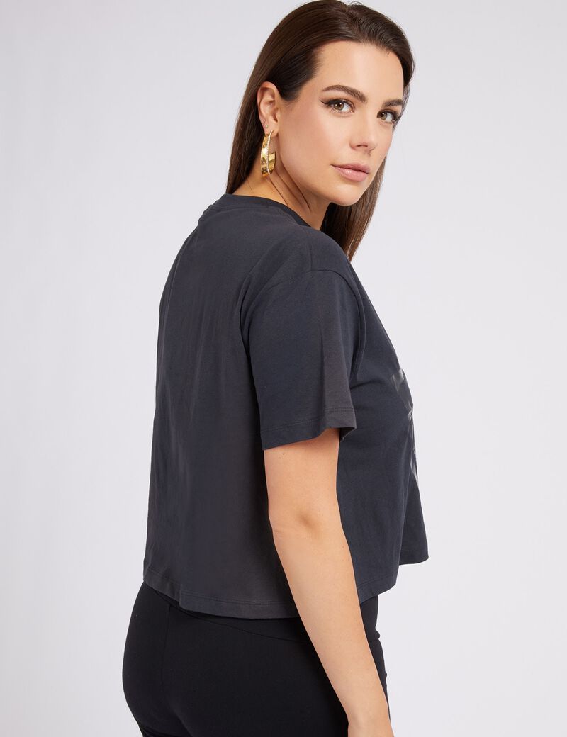 Adele crop t-shirt