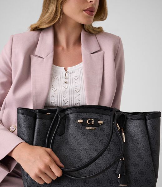 guess lindsey tote bag