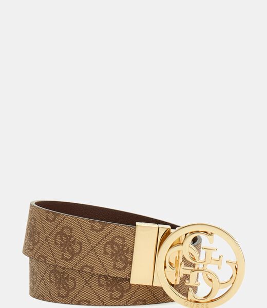 guess nolana 4g logo belt