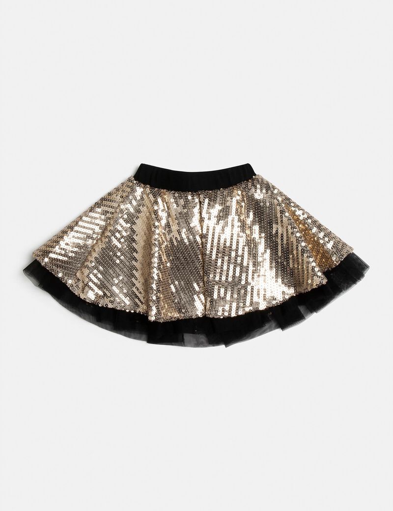Sequins Mini Skirt