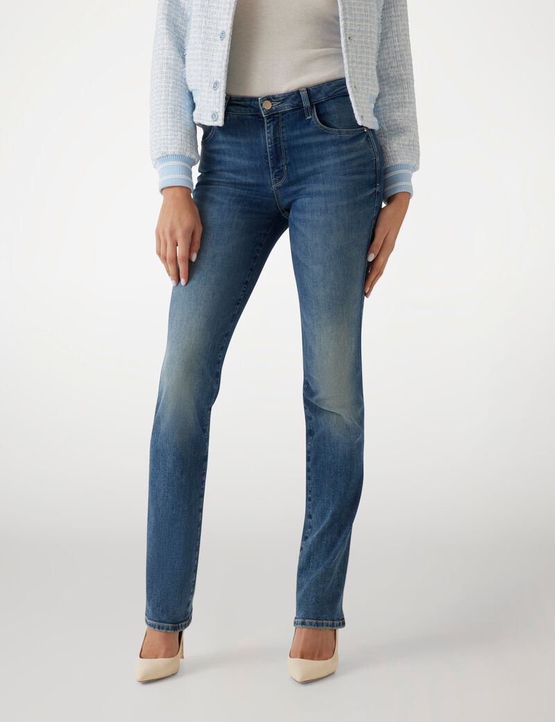 Sexy straight denim pant