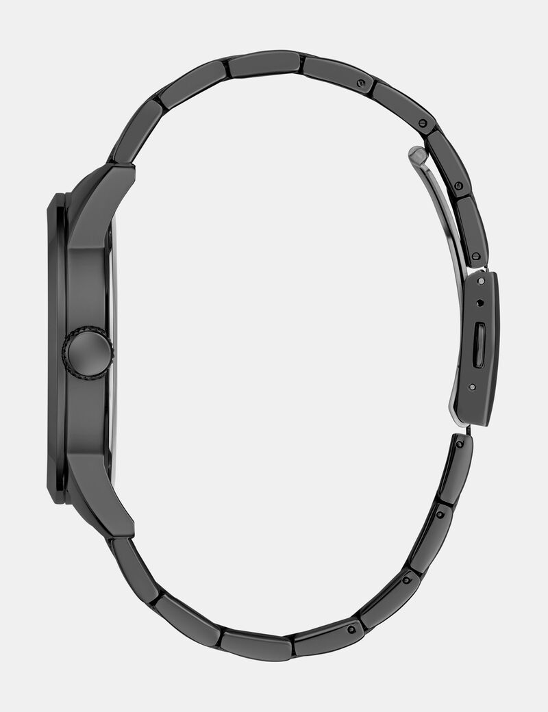 جيس mens black analog watch