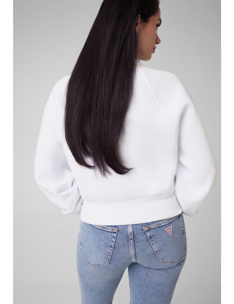 guess marylin printed sweatshirt